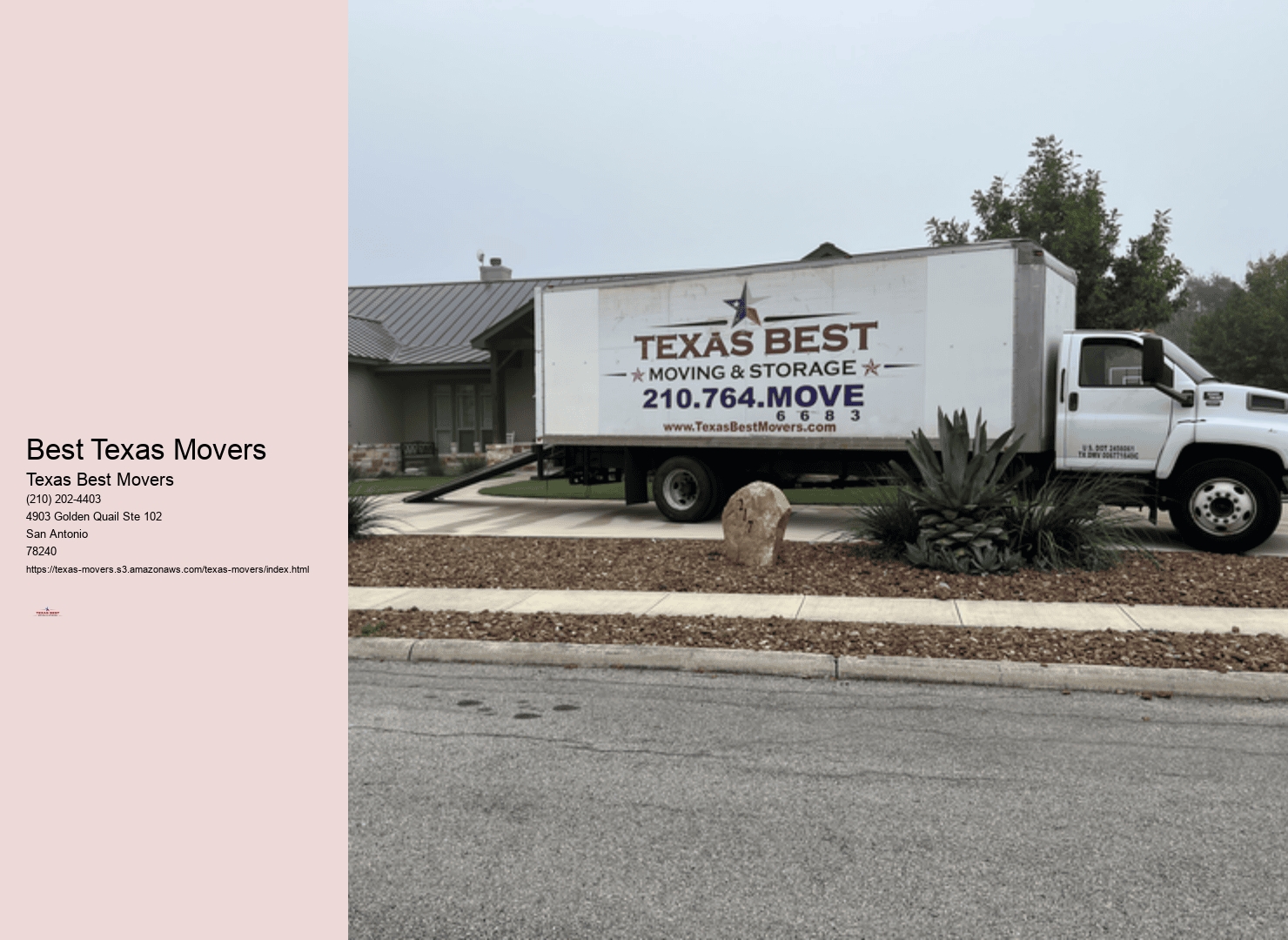 Best Texas Movers